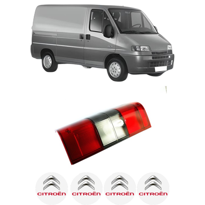 Lampa Stop Spate Stanga CITROEN JUMPER I Van (230L) din 1994-2002, Auto, DEPO, 4x Stickere auto cu CITROEN
