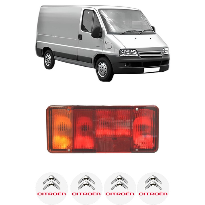 Lampa Stop Spate Stanga CITROEN JUMPER I Van (244) din 2002-2006, Auto, DEPO, 4x Stickere auto cu CITROEN