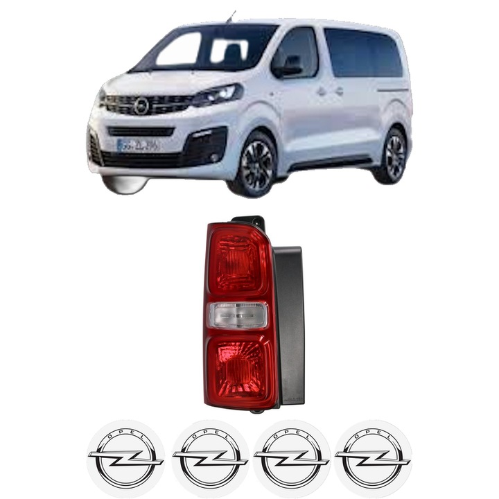 Lampa Stop Spate Stanga OPEL VIVARO C Bus (K0) din 2019-2024, Auto, DEPO, 4x Stickere auto cu OPEL