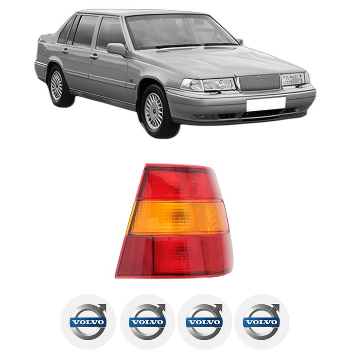 Lampa Stop Spate Dreapta VOLVO 960 II (964) din 1994-1996, Auto, DEPO, 4x Stickere auto cu VOLVO