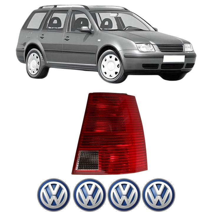 Lampa Stop Spate Dreapta Volkswagen BORA Variant (1J6) din 1999-2005, Auto, TYC, 4x Stickere auto cu Volkswagen