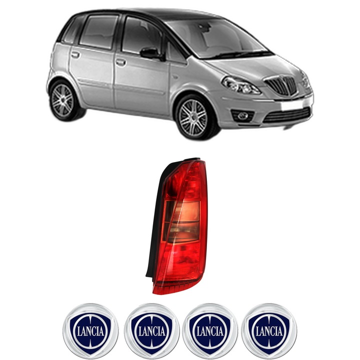 Lampa Stop Spate Dreapta LANCIA MUSA (350_) din 2004-2012, Auto, DEPO, 4x Stickere auto cu LANCIA