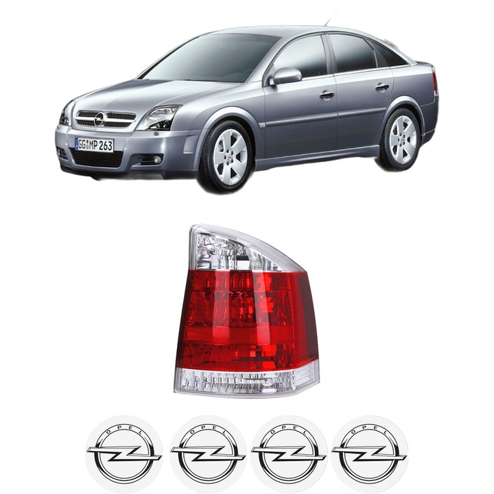 Lampa Stop Spate Dreapta OPEL VECTRA C GTS (Z02) din 2002-2009, Auto, TYC, 4x Stickere auto cu OPEL