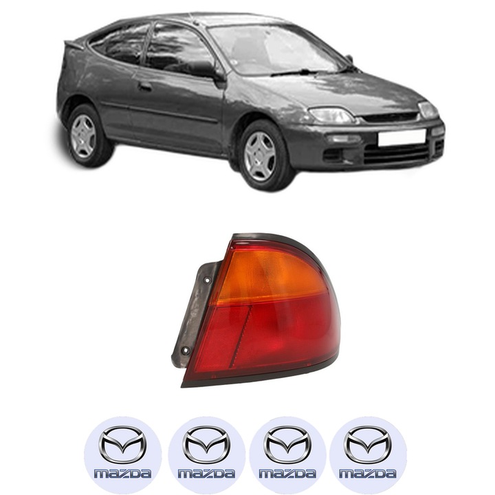 Lampa Stop Spate Dreapta MAZDA 323 C V (BA) din 1994-1998, Auto, DEPO, 4x Stickere auto cu MAZDA