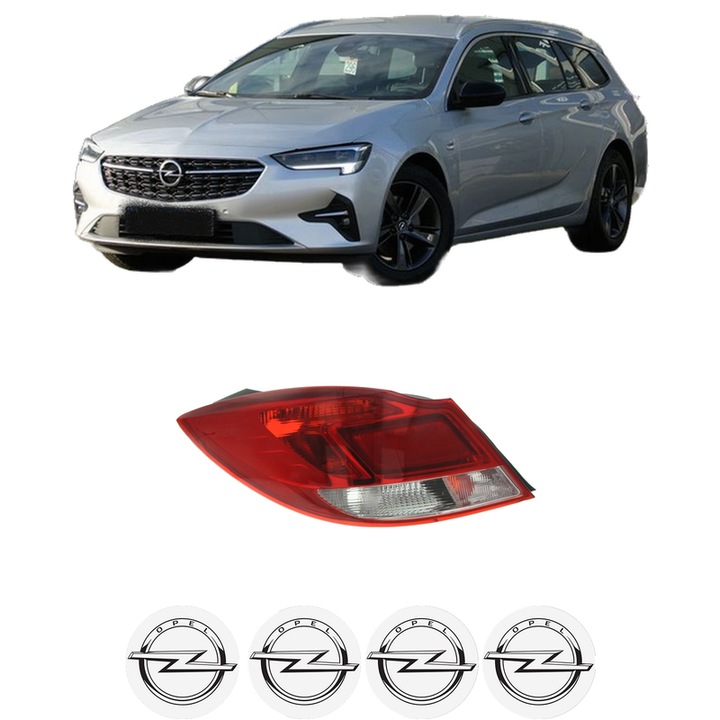 Lampa Stop Spate Stanga OPEL INSIGNIA A Sports Tourer (G09) din 2008-2017, Auto, TYC, 4x Stickere auto cu OPEL