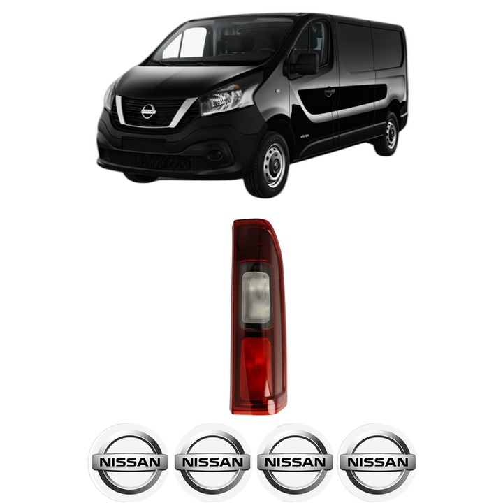 Lampa Stop Spate Dreapta NISSAN NV300 Kombi (X82) din 2016-2021, Auto, TYC, 4x Stickere auto cu NISSAN