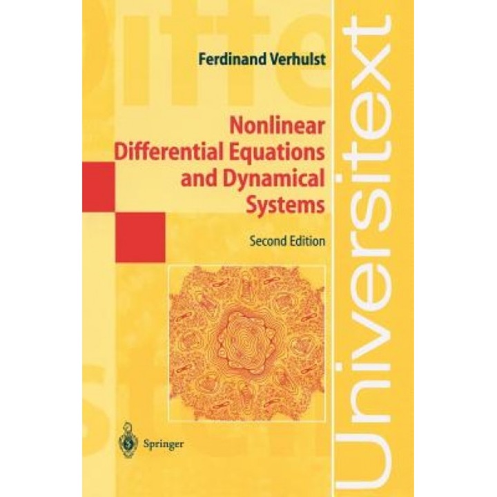 Nonlinear Differential Equations and Dynamical Systems, F. Verhulst (Author)