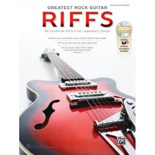 The Greatest Rock Guitar Riffs: Guitar Tab, Book & DVD-ROM, Alfred Publishing (Author)