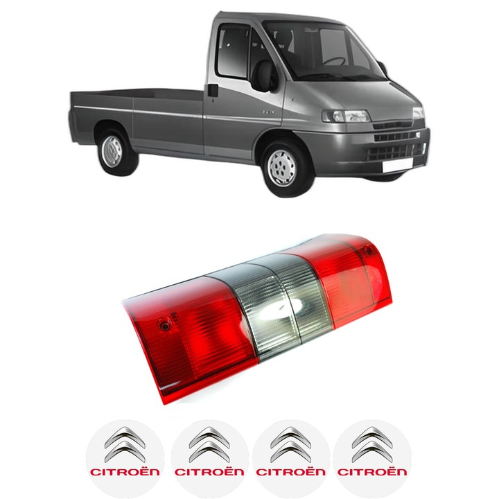 Lampa Stop Spate Dreapta CITROEN JUMPER I Platform/Chassis (230) din 1994-2002, Auto, DEPO, 4x Stickere auto cu CITROEN