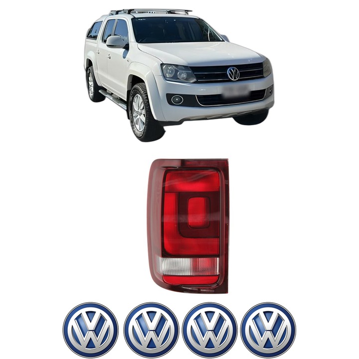Lampa Stop Spate Stanga Volkswagen AMAROK Platform/Chassis (S1B, S6B, S7B) din 2011-2022, Auto, DEPO, 4x Stickere auto cu Volkswagen