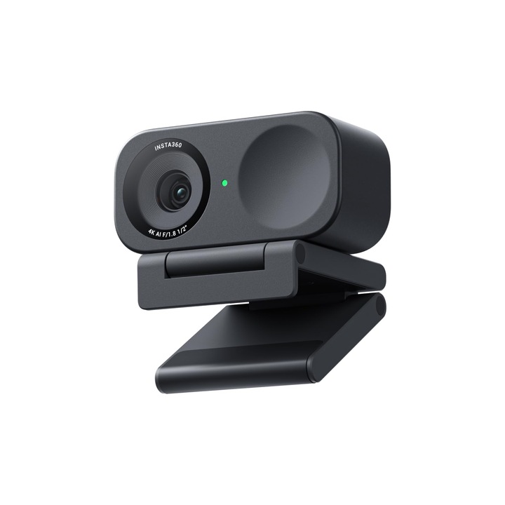 Уеб камера Insta360 Link 2C, 4K, сензор 1/2", графитно черна