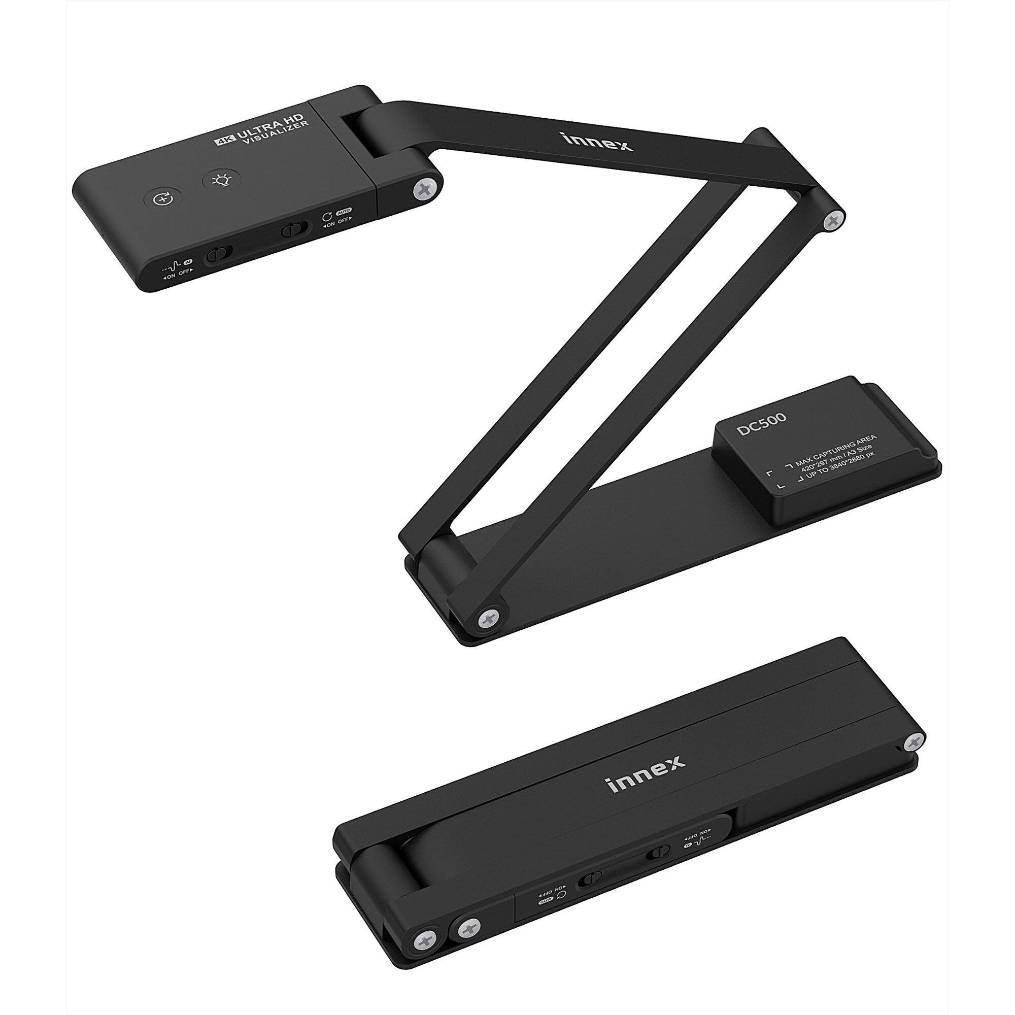 Innex Telecamera Webcam Innex Dc500 4K 3 în 1, 13MP, USB - eMAG.ro