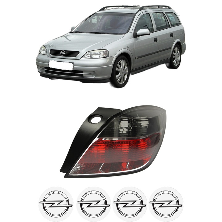 Lampa Stop Spate Dreapta OPEL ASTRA H Estate Van (L70) din 2004-2014, Auto, DEPO, 4x Stickere auto cu OPEL