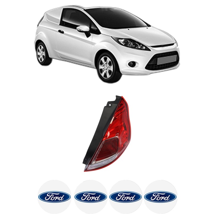 Lampa Stop Spate Dreapta FORD FIESTA VI Van din 2009-2017, Auto, DEPO, 4x Stickere auto cu FORD