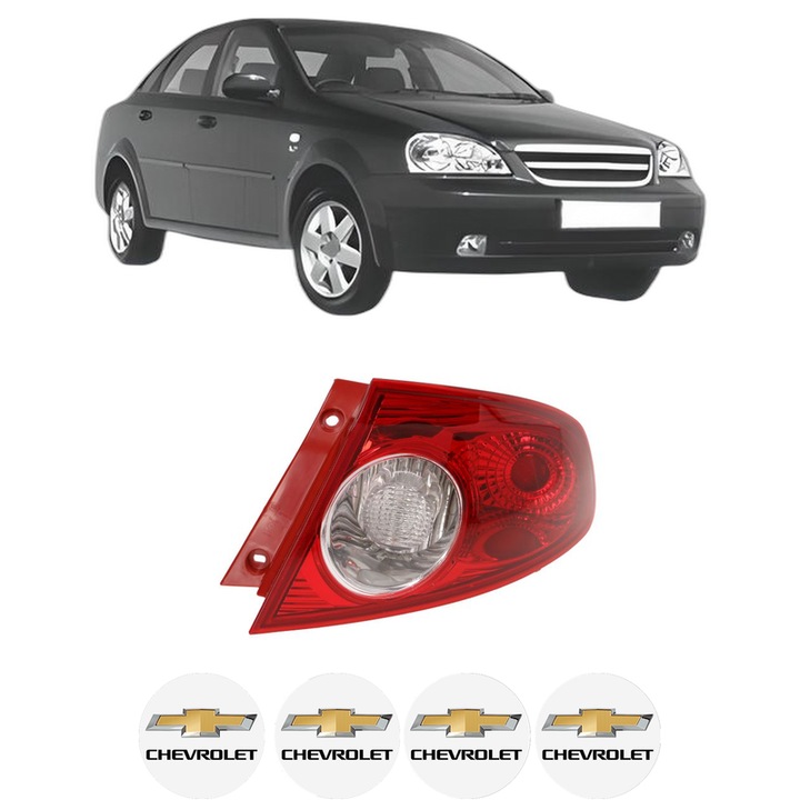 Lampa Stop Spate Dreapta CHEVROLET LACETTI Saloon (J200) din 2003-2013, Auto, DEPO, 4x Stickere auto cu CHEVROLET