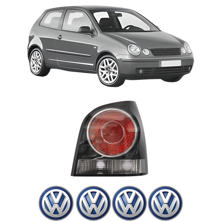 Lampa Stop Spate Dreapta Volkswagen POLO IV (9N_, 9A_) din 2001-2009, Auto, TYC, 4x Stickere auto cu Volkswagen