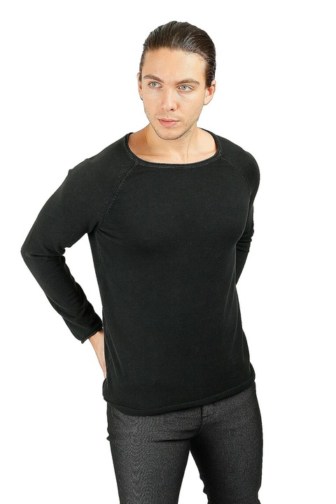 Férfi blúz, Centone, fekete, L-es méret