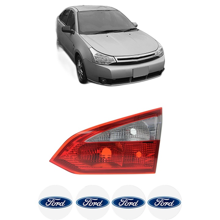 Lampa Stop Spate Dreapta FORD USA FOCUS din 1998-2021, Auto, TYC, 4x Stickere auto cu FORD USA