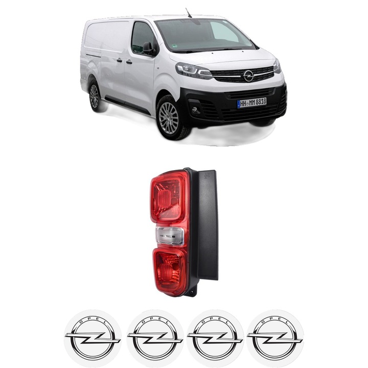 Lampa Stop Spate Dreapta OPEL VIVARO C Platform Cabin (K0) din 2020-2024, Auto, TYC, 4x Stickere auto cu OPEL