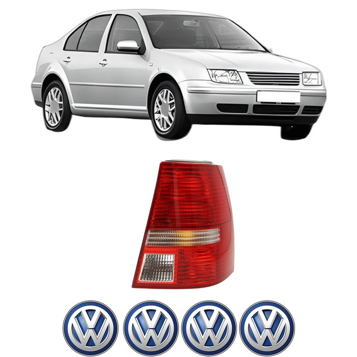Lampa Stop Spate Dreapta Volkswagen BORA I (1J2) din 1998-2013, Auto, TYC, 4x Stickere auto cu Volkswagen