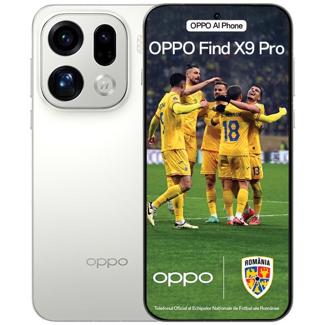新同品 oppo find x9 pro 16GB+512GB ホワイト Telefon mobil OPPO Find X9 Pro, Dual SIM, 16GB RAM, 512GB, 5G