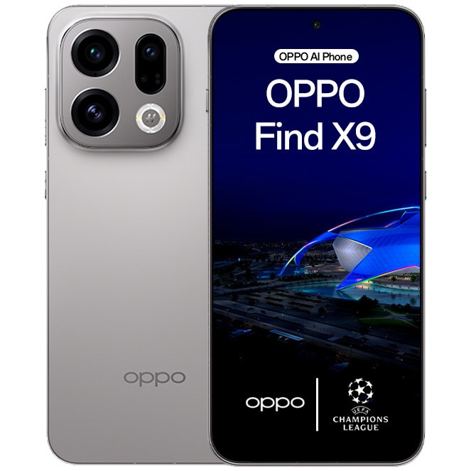 Telefon mobil OPPO Find X9, Dual SIM, 12GB RAM, 512GB, 5G,Titanium Grey