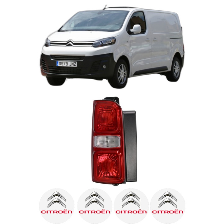 Lampa Stop Spate Stanga CITROEN JUMPY III Van (V_) din 2016-2023, Auto, DEPO, 4x Stickere auto cu CITROEN