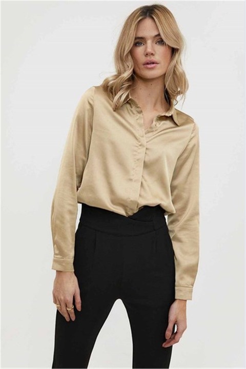 Дамски ризи, Madmext, 305932, Бежов