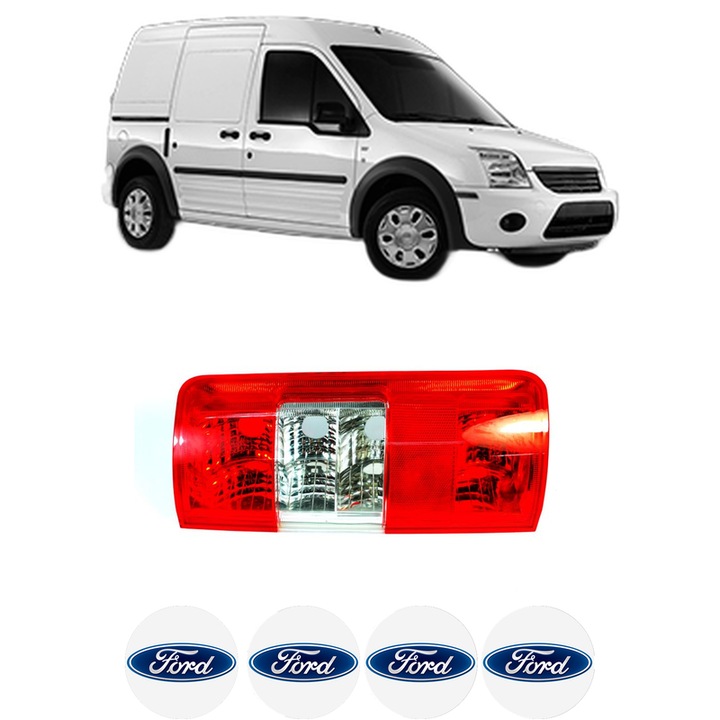 Lampa Stop Spate Dreapta FORD TRANSIT CONNECT (P65_, P70_, P80_) din 2002-2013, Auto, DEPO, 4x Stickere auto cu FORD