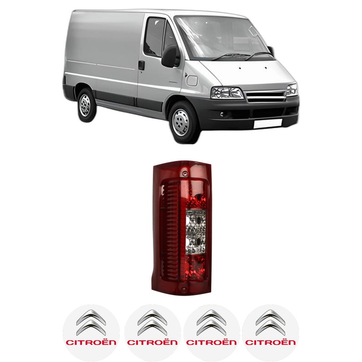 Lampa Stop Spate Stanga CITROEN JUMPER I Van (244) din 2002-2006, Auto, DEPO, 4x Stickere auto cu CITROEN
