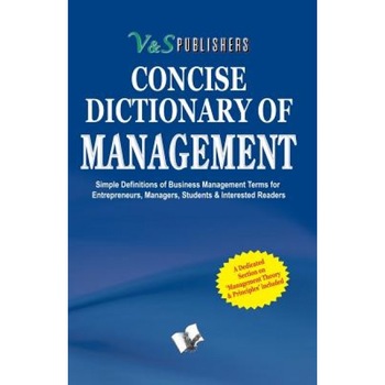 Concise Dictionary of Management, Editorial Board (Author) Concise Dictionary of Management, Editorial Board (Author)