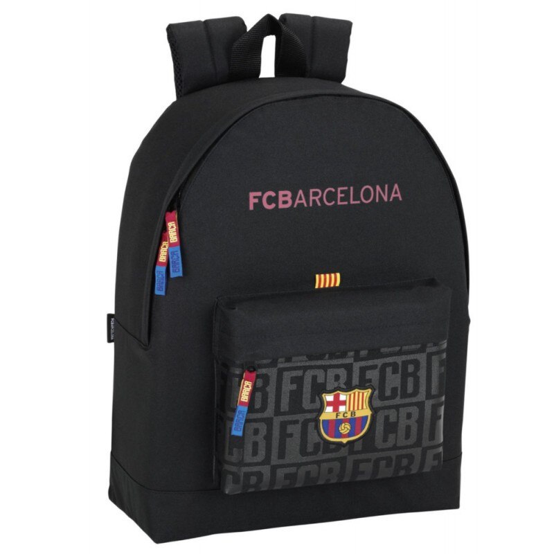 Ghiozdan F.C. Barcelona Black 32,5x15x43cm