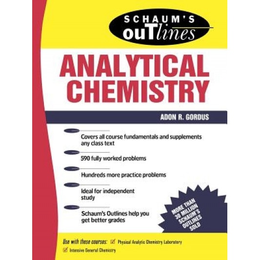 Schaum's Outline of Analytical Chemistry, Adon A. Gordus (Author)