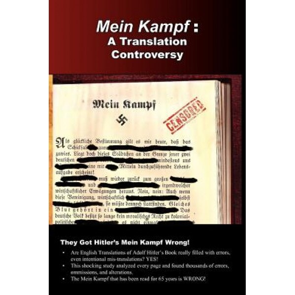 Mein Kampf: A Translation Controversy, Michael Ford