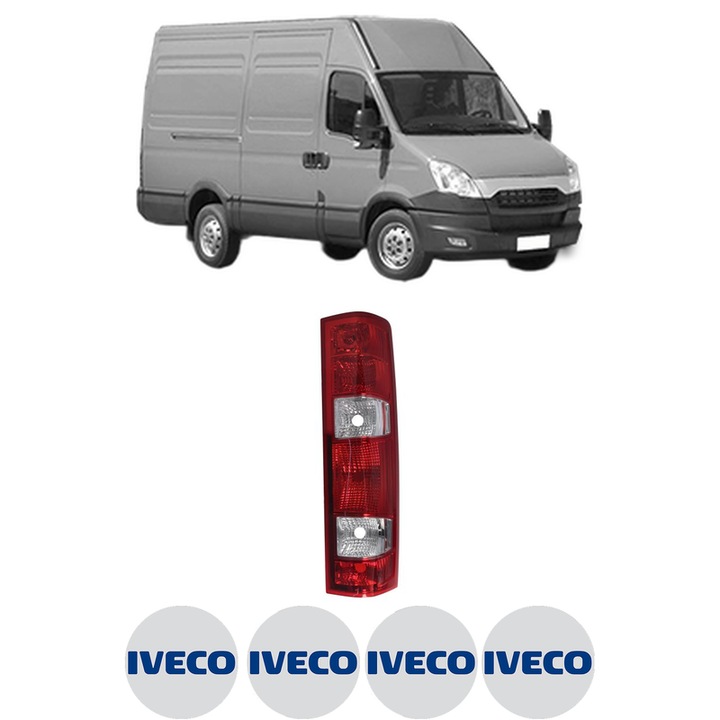 Lampa Stop Spate Dreapta IVECO DAILY V Van din 2011-2014, Auto, TYC, 4x Stickere auto cu IVECO