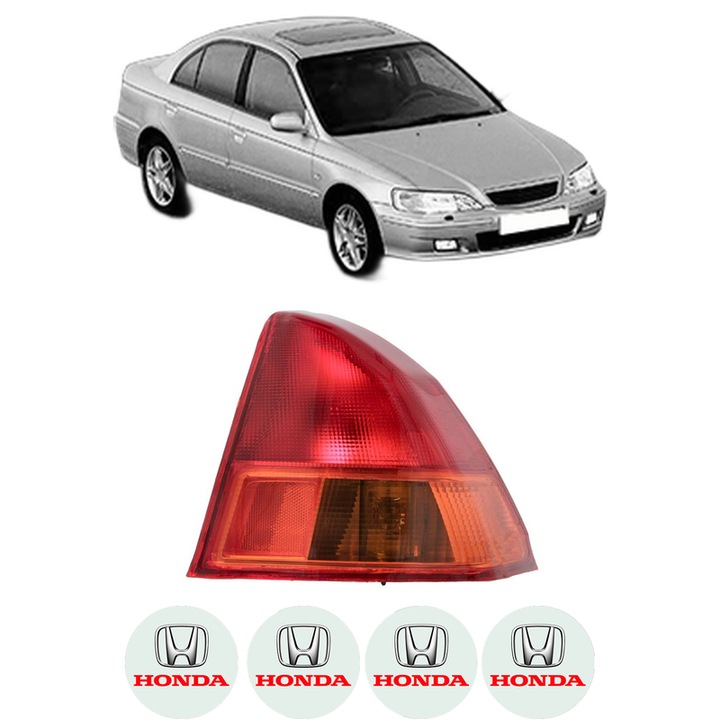 Lampa Stop Spate Dreapta HONDA ACCORD VI (CK, CG, CH, CF, CL) din 1997-2003, Auto, DEPO, 4x Stickere auto cu HONDA