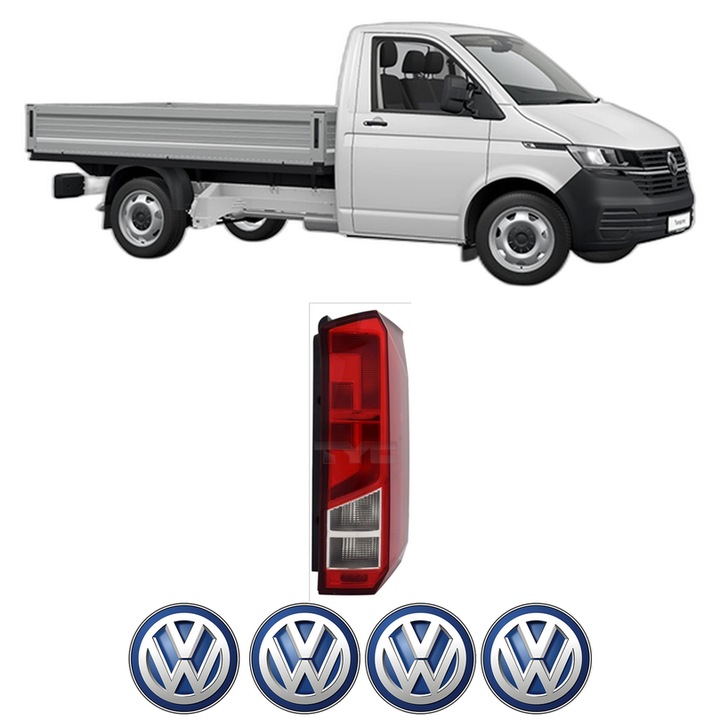 Lampa Stop Spate Stanga Volkswagen CRAFTER Platform/Chassis (SZ_) din 2016-2024, Auto, TYC, 4x Stickere auto cu Volkswagen