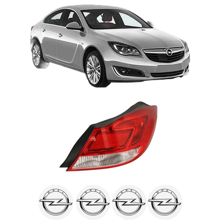 Lampa Stop Spate Dreapta OPEL INSIGNIA A (G09) din 2008-2017, Auto, TYC, 4x Stickere auto cu OPEL