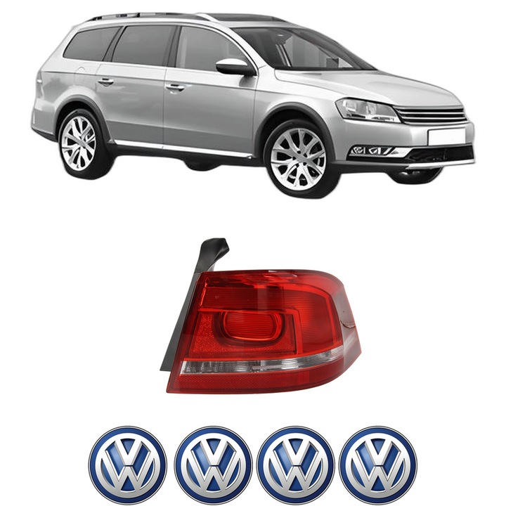Lampa Stop Spate Dreapta Volkswagen PASSAT ALLTRACK B7 (365) din 2012-2014, Auto, DEPO, 4x Stickere auto cu Volkswagen
