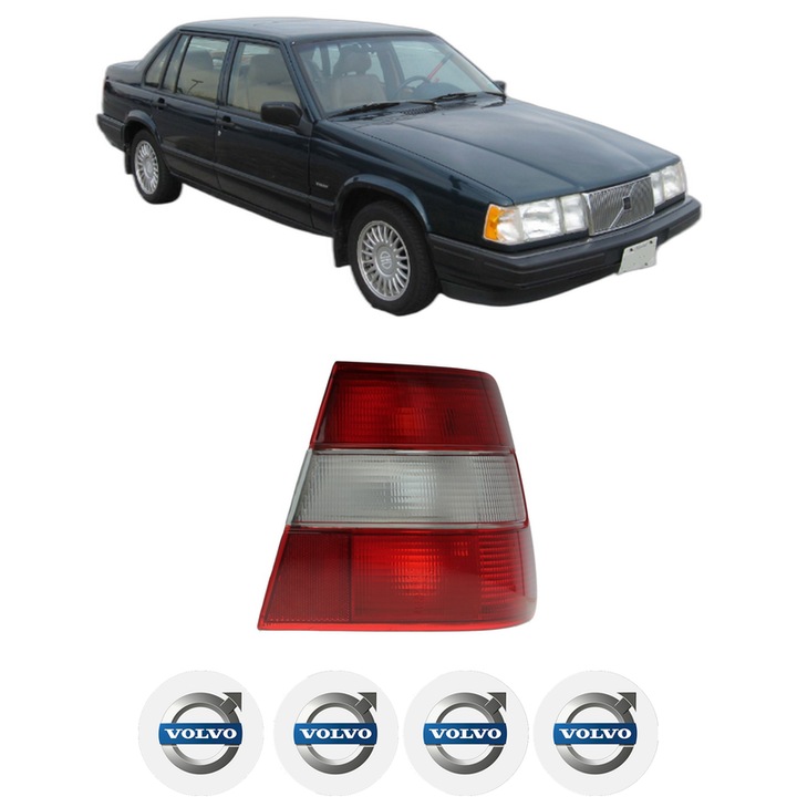Lampa Stop Spate Dreapta VOLVO 940 II (944) din 1994-1998, Auto, DEPO, 4x Stickere auto cu VOLVO