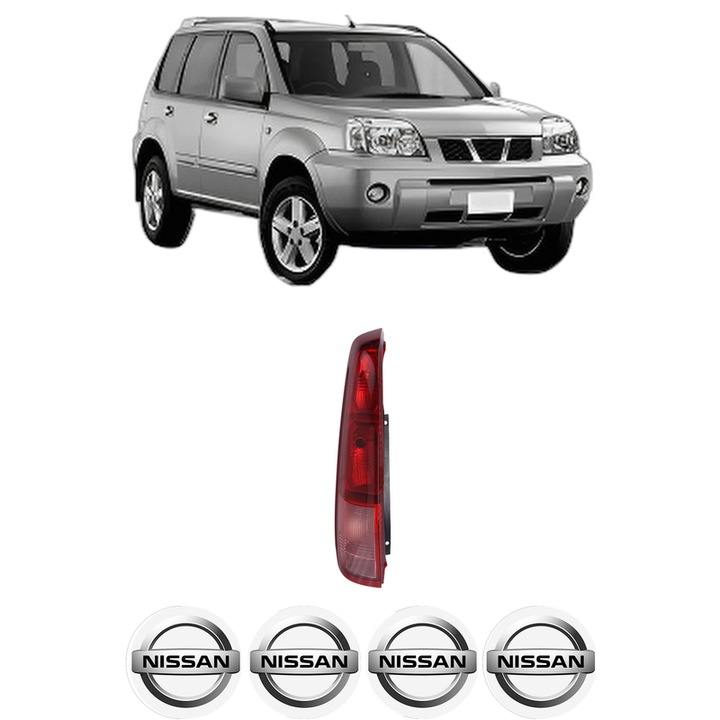Lampa Stop Spate Stanga NISSAN X-TRAIL I (T30) din 2001-2013, Auto, TYC, 4x Stickere auto cu NISSAN