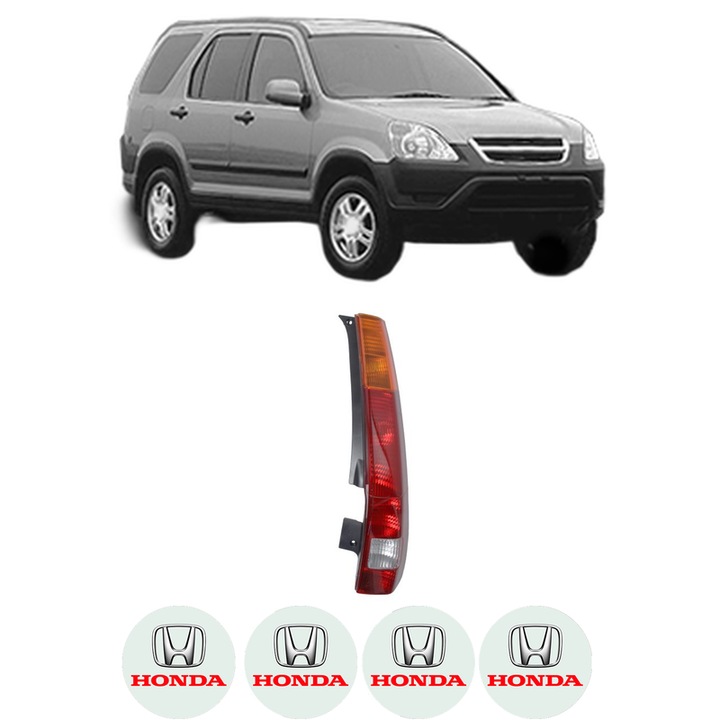 Lampa Stop Spate Dreapta HONDA CR-V II (RD_) din 2001-2007, Auto, DEPO, 4x Stickere auto cu HONDA