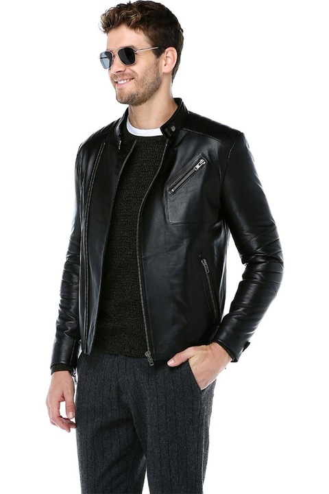 Jachete și veste bărbătești, Jacket Club, 318255, Negru