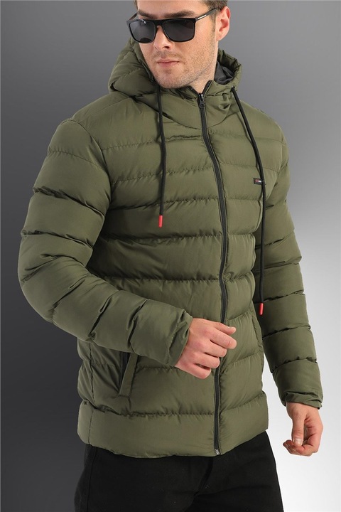 Férfi dzsekik és mellények, River Club, 408304, Zöld