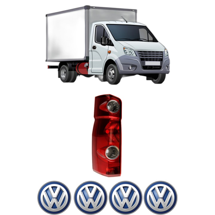 Lampa Stop Spate Stanga Volkswagen CRAFTER 30-50 Van (2E_) din 2006-2016, Auto, TYC, 4x Stickere auto cu Volkswagen