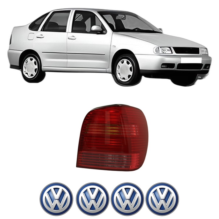 Lampa Stop Spate Dreapta Volkswagen POLO III CLASSIC (6V2) din 1995-2002, Auto, DEPO, 4x Stickere auto cu Volkswagen