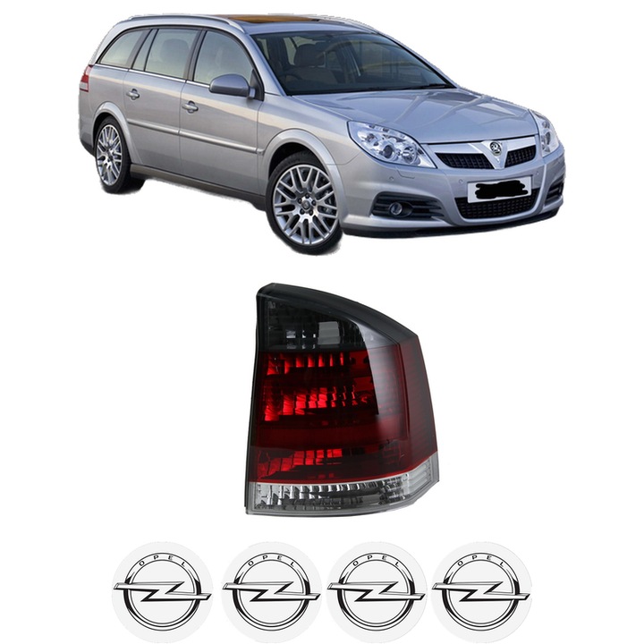 Lampa Stop Spate Dreapta OPEL VECTRA C Estate (Z02) din 2003-2009, Auto, TYC, 4x Stickere auto cu OPEL