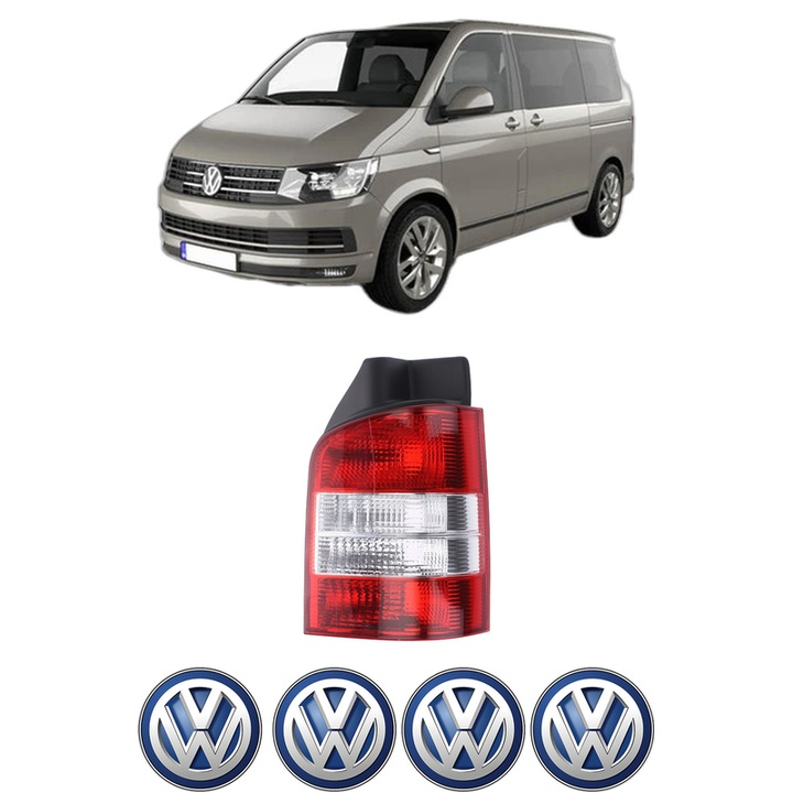 Lampa Stop Spate Dreapta Volkswagen TRANSPORTER T5 Bus (7HB, 7HJ, 7EB, 7EJ) din 2003-2015, Auto, DEPO, 4x Stickere auto cu Volkswagen
