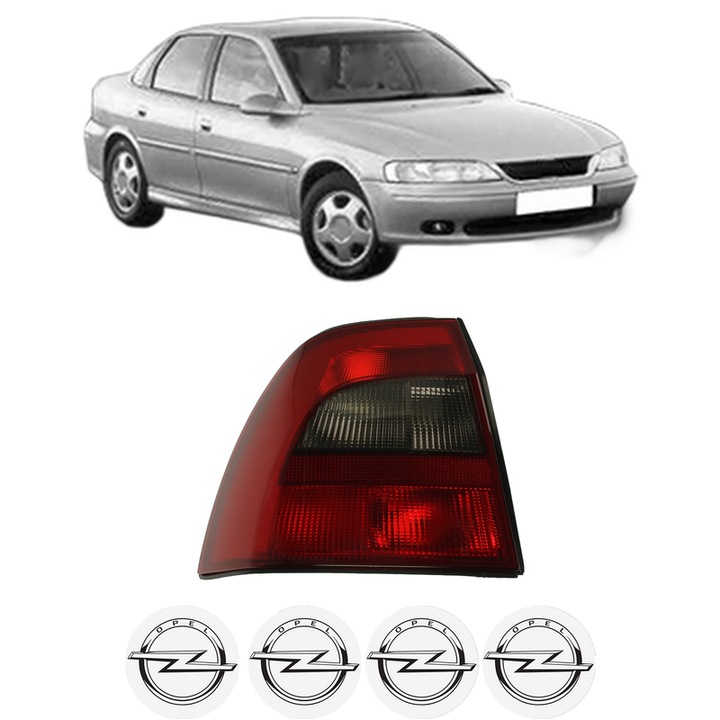 Lampa Stop Spate Stanga OPEL VECTRA B (J96) din 1995-2002, Auto, DEPO, 4x Stickere auto cu OPEL