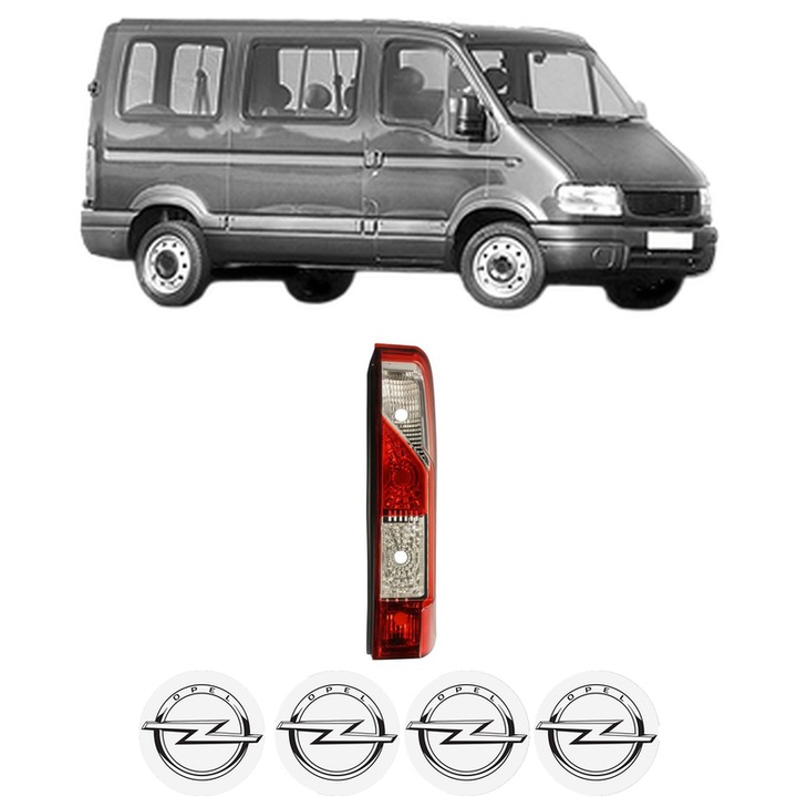 Lampa Stop Spate Dreapta OPEL MOVANO A Bus (X70) din 2000-2007, Auto, TYC, 4x Stickere auto cu OPEL